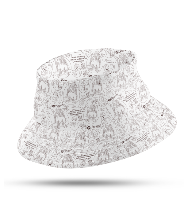 9 Bucket Hat Modelo 1 Reverso